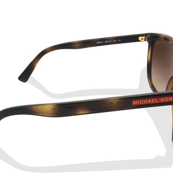 Michael Kors Gradient Sunglasses in Tortoise - Picture 2 of 8